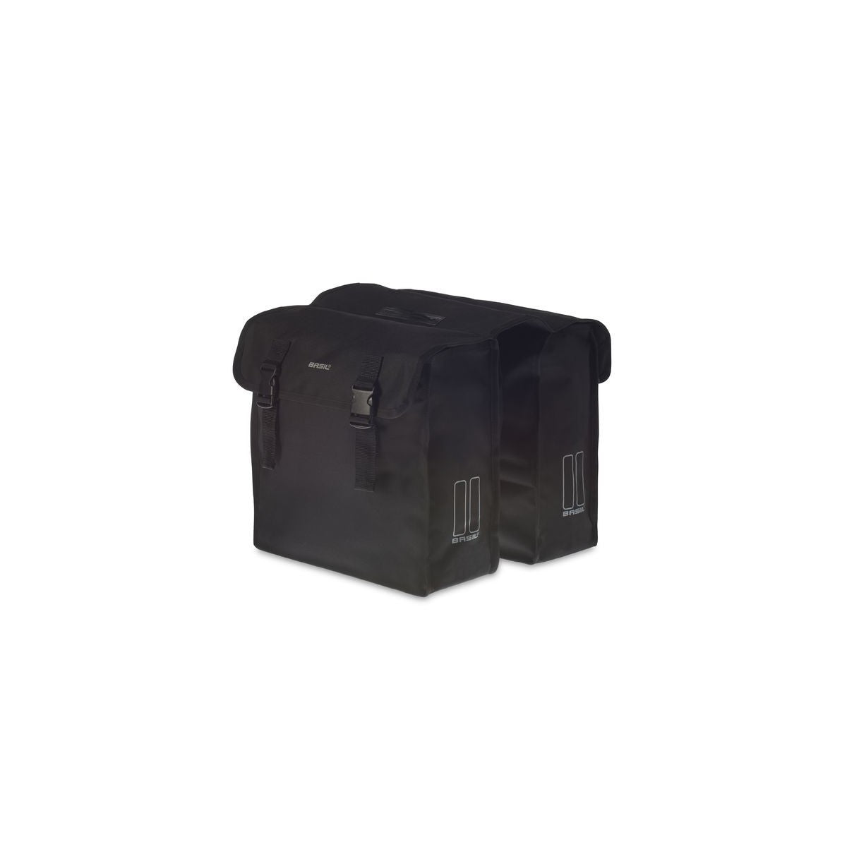 Sacoche double Mara BASIL – XL – 35 L / Noir