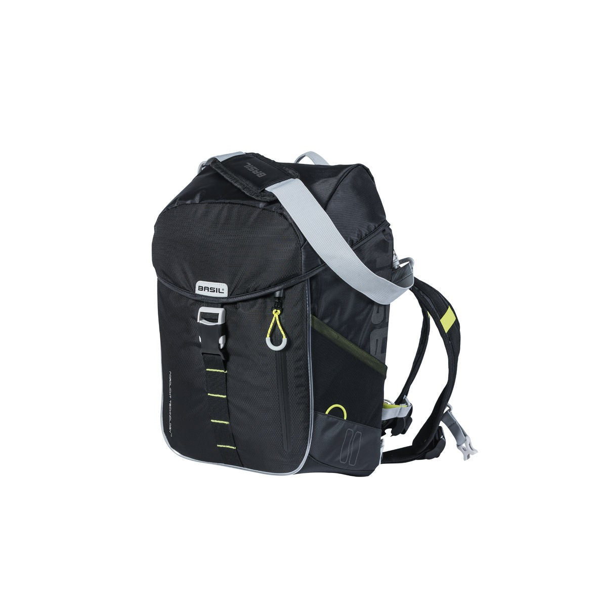 Sac à dos Miles Daypack Nordlicht 17 L noir/citron vert BASIL