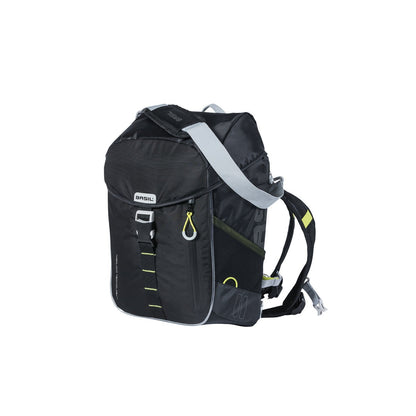 Sac à dos Miles Daypack Nordlicht 17 L noir/citron vert BASIL