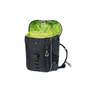 Sac à dos Miles Daypack Nordlicht 17 L noir/citron vert BASIL