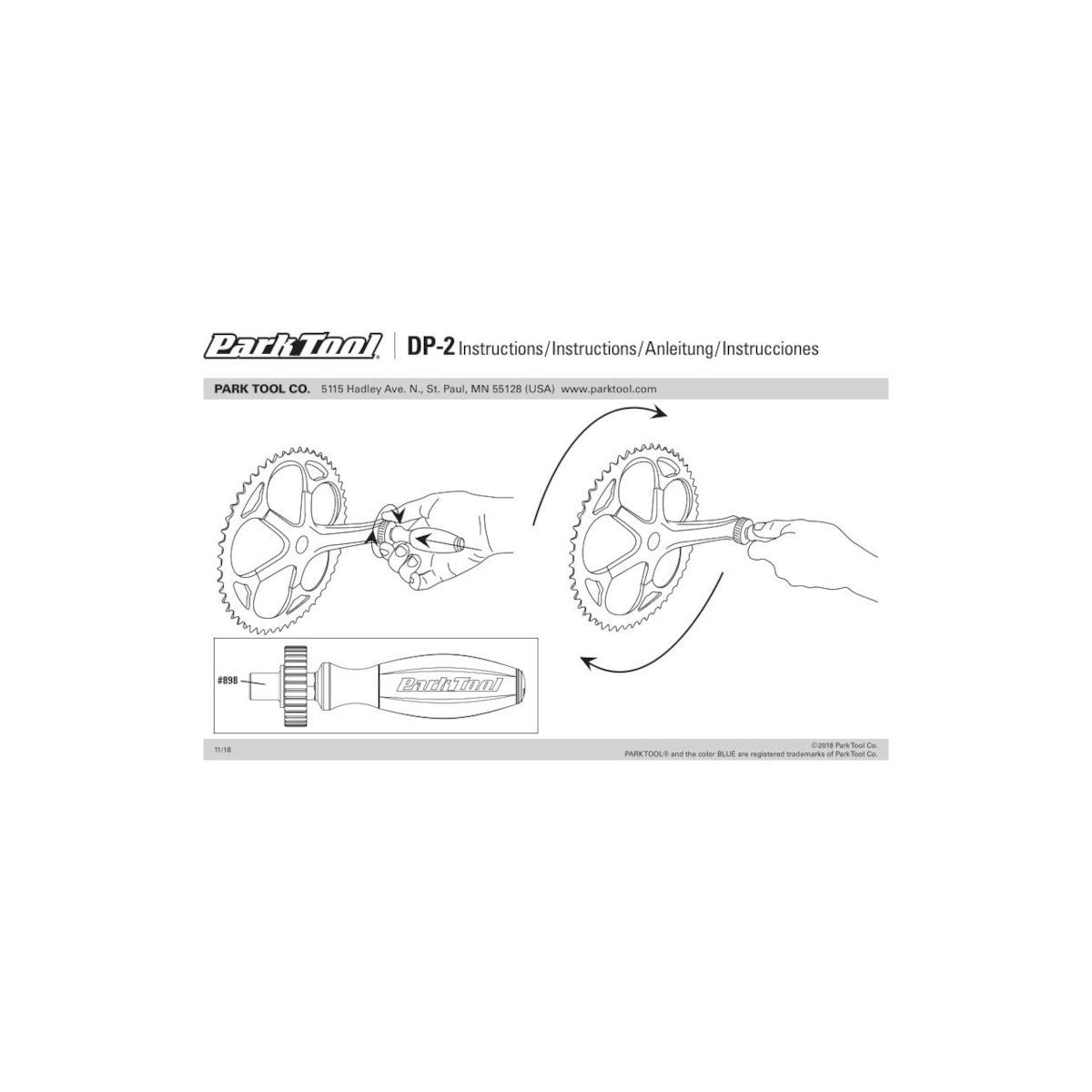 Embout de remplacement pour DP-2 Park Tool