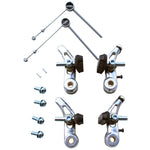 Étriers de frein cantilever VTT P2R alu argent (2 paires)