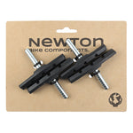Porte-patins VTT à tige symétriques Newton 70 mm noirs (2 paires)