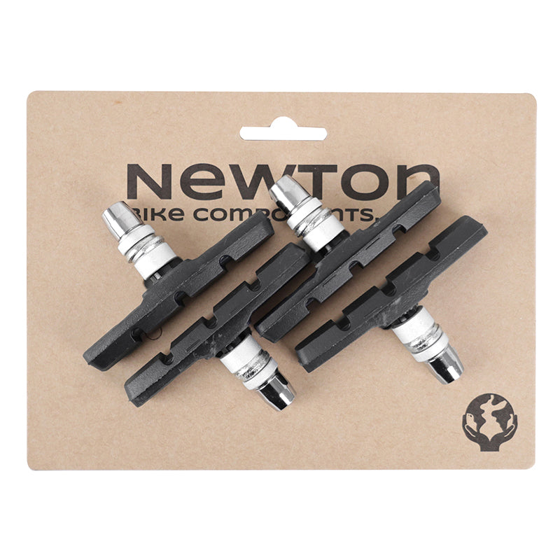 Porte-patins V-Brake symétriques Newton 70 mm noirs (2 paires)