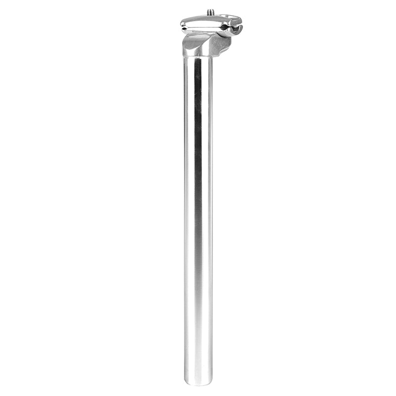 Tige de selle VTT Newton Mono alu argent 350 mm – 25,4 mm