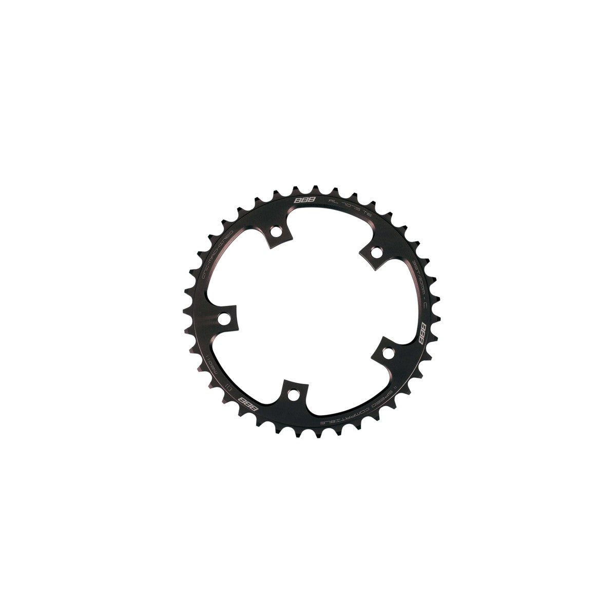 Plateau Route CompactGear, type Campagnolo, 11v, 39-53T, 110BCD BBB