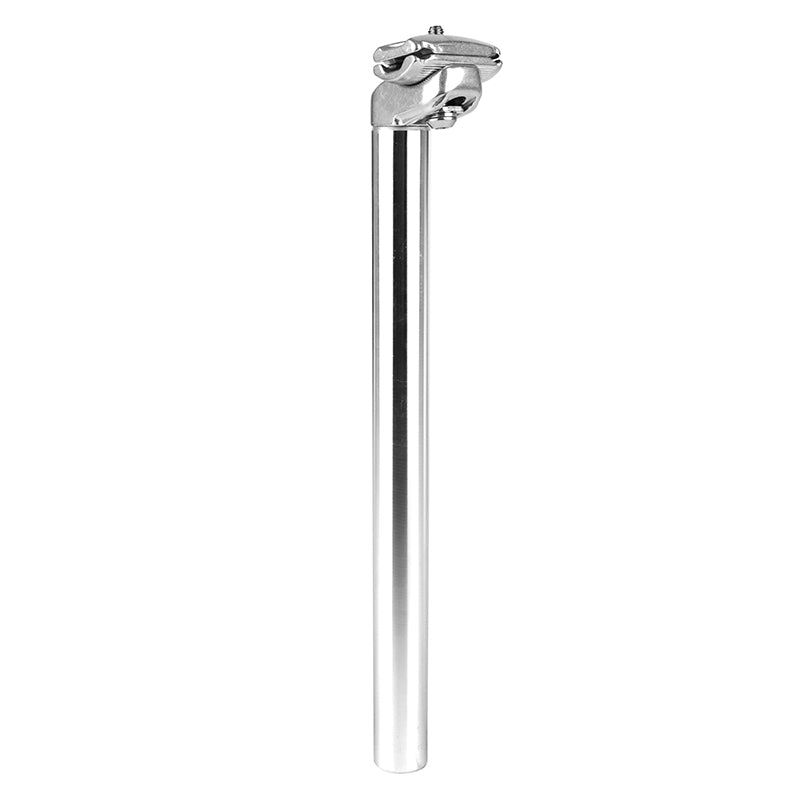 Tige de selle VTT Newton Mono alu argent 350 mm – 26,2 mm