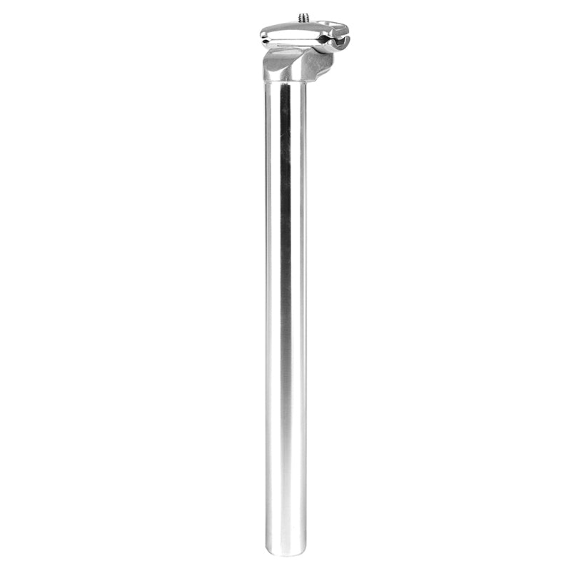 Tige de selle VTT Newton Mono alu argent 350 mm – 26,8 mm