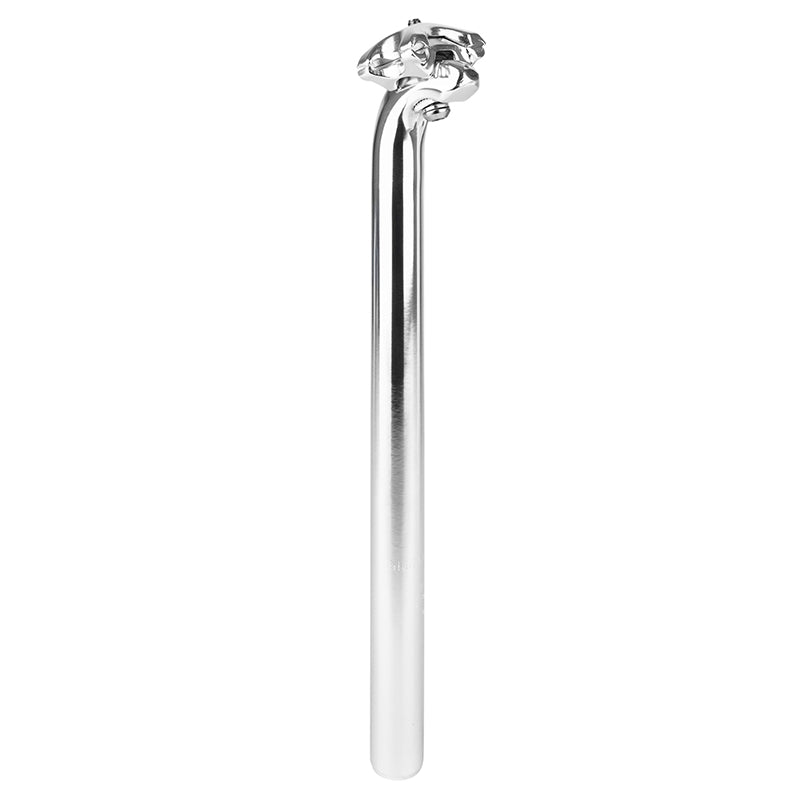 Tige de selle VTT Newton Mono alu argent 350 mm – 30,8 mm
