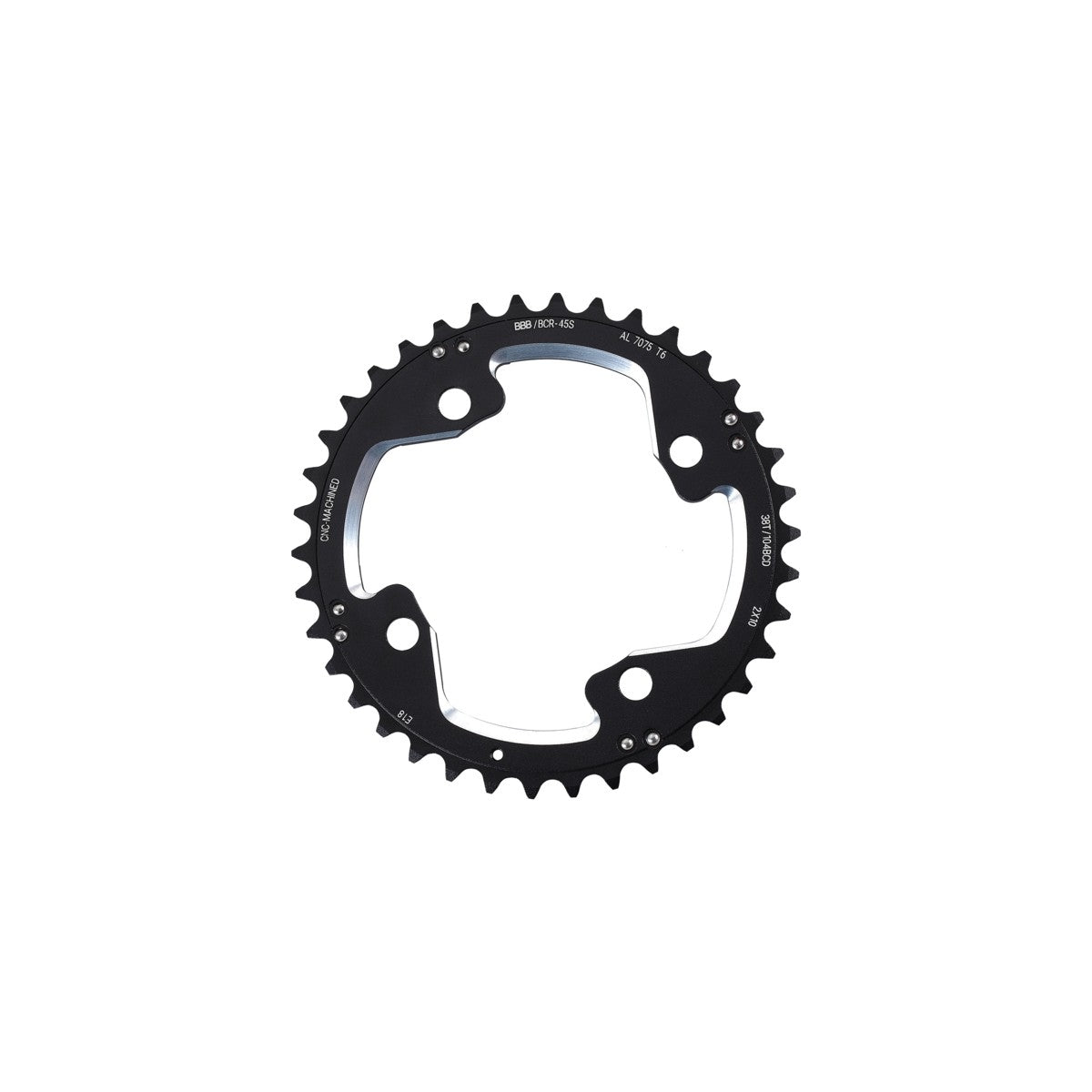 Plateau VTT MTBGear, type Shimano, 10v, 38-42T, 104BCD 40 BBB