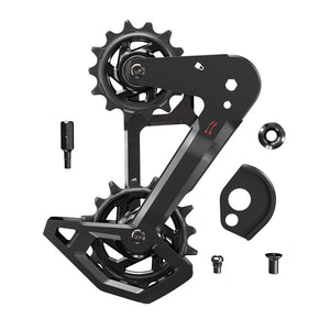Chape de Dérailleur Complète SRAM T-TYPE EAGLE AXS Alu (sans ressort d'amortissement)