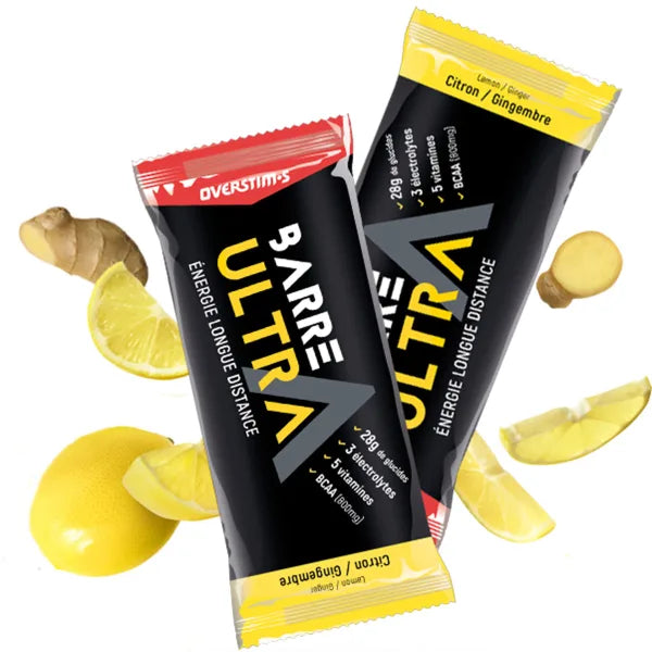 OVERSTIM'S Barre Ultra Citron - Gingembre