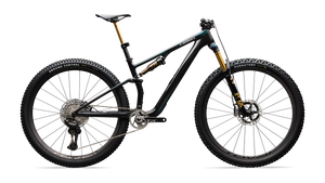 Vélo Specialized Epic 8 Sw Evo Di2 Gloss Carbon/Green To Purple Viavi Fade/Brushed Liquid Metal