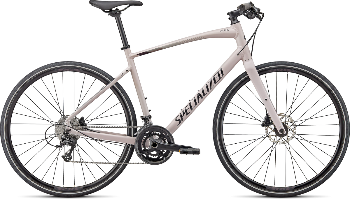 Vélo SPECIALIZED Sirrus 3.0 Cly/Cstumbr/Blkrefl