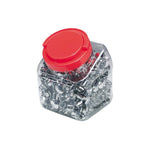 Bouchons de guidon CandyBox, argent (250pcs) BBB