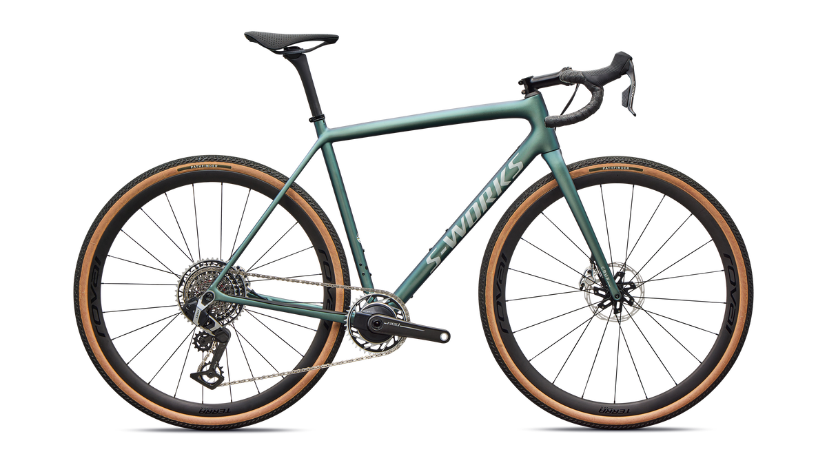 Vélo Specialized Crux Sw Premium Fjord/Dolomite Metallic