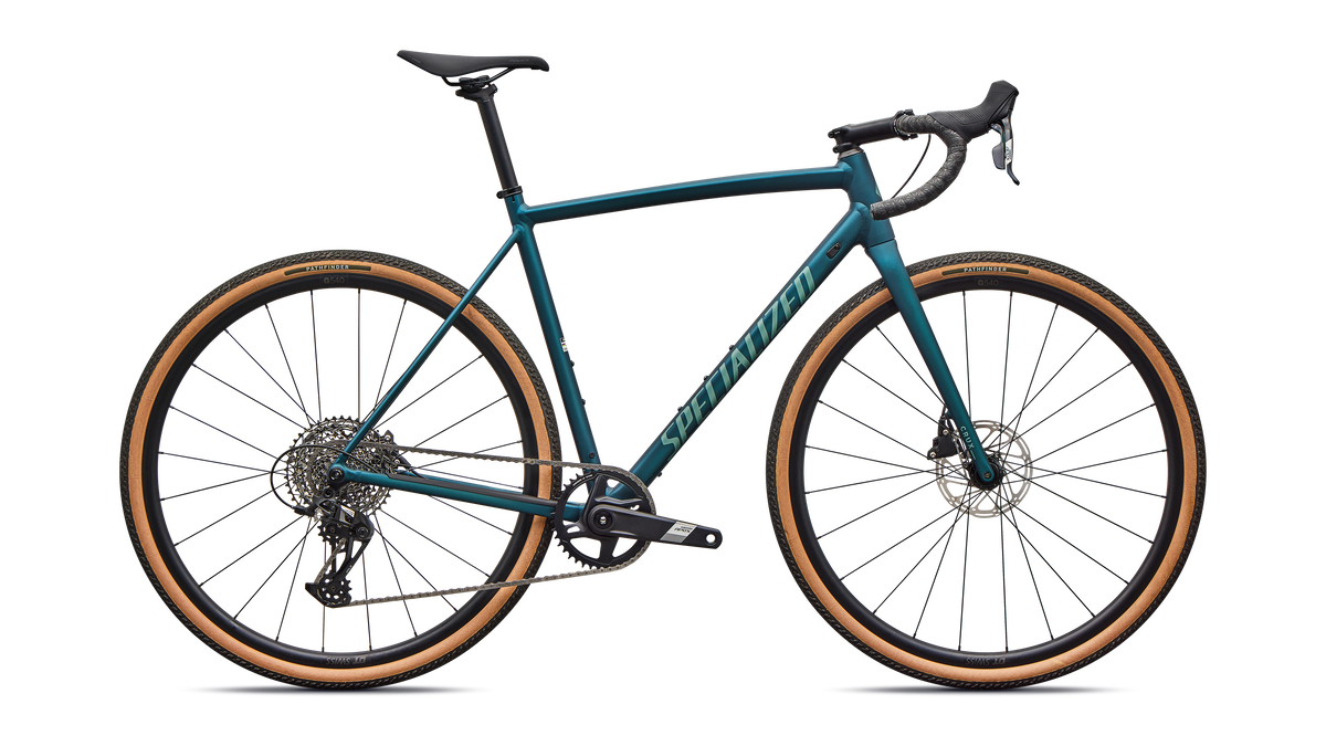 Vélo Specialized Crux Dsw Comp Emerald Metallic/Fjord Metallic