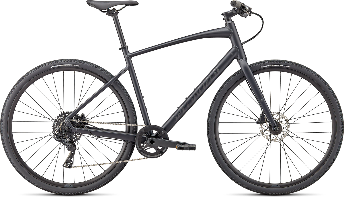 Vélo SPECIALIZED Sirrus X 3.0 Cstblk/Blk/Blkrefl