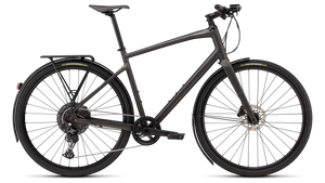 Vélo Specialized Sirrus X 4.0 Satin Metallic Obsidian/Desert Metallic Frost Reflective