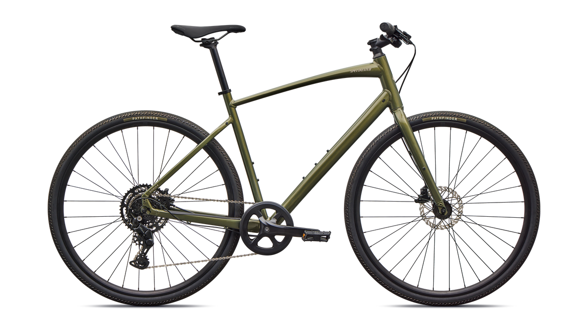 Vélo Specialized Sirrus X 2.0 Gloss Laruel Green Metallic/Sandstone Metallic Frost Reflective