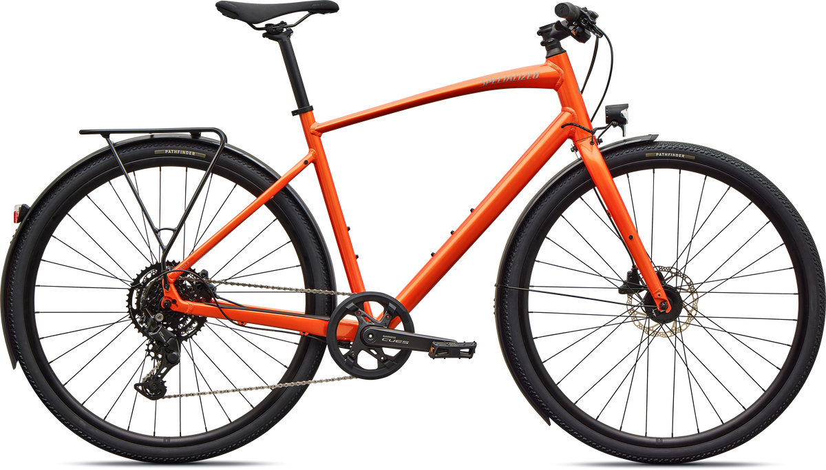 Vélo SPECIALIZED Sirrus X 2.0 Eq Tngorg/Shdwsil