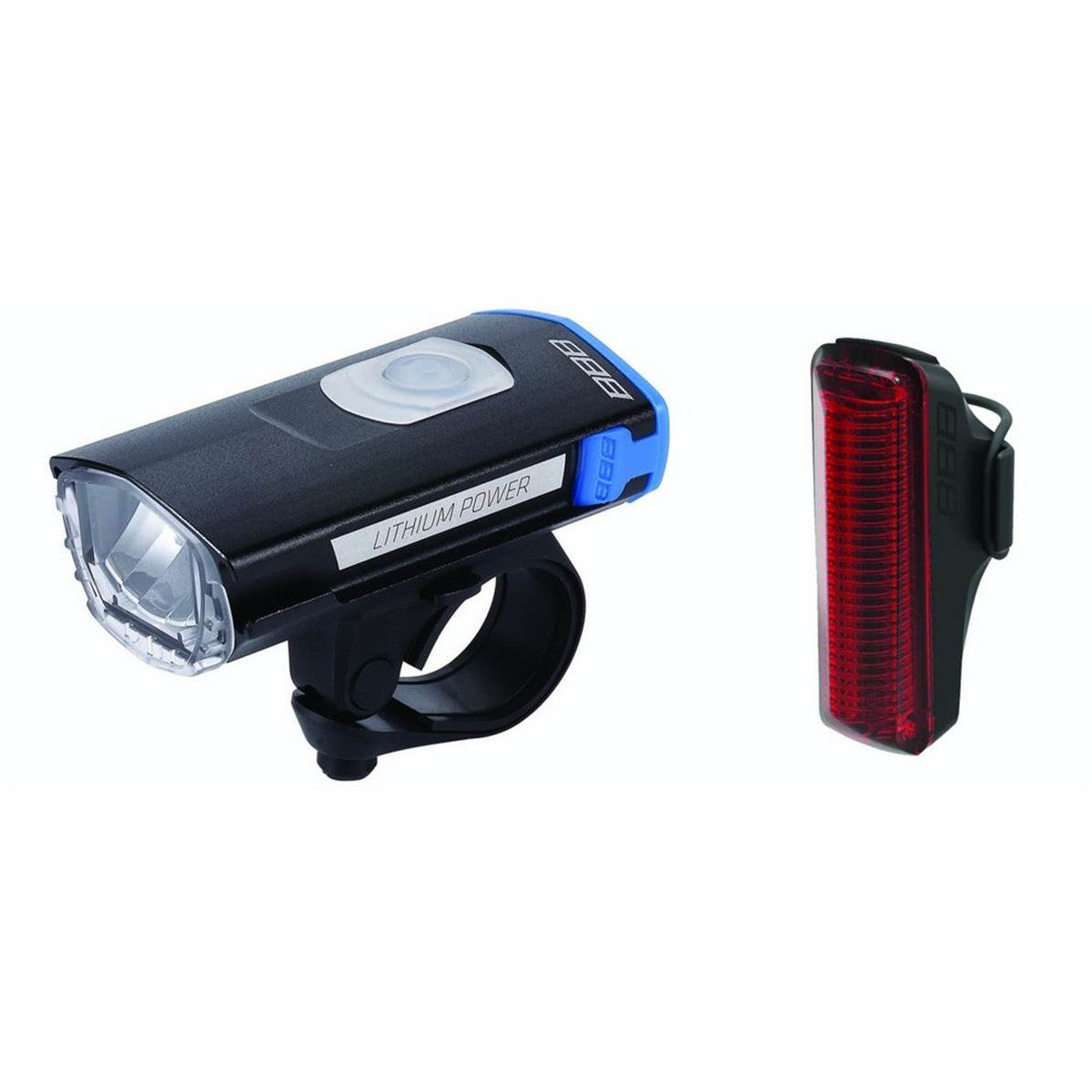 Kit éclairage avant+arrière SwatCombo (BLS-15K+BLS-86) BBB