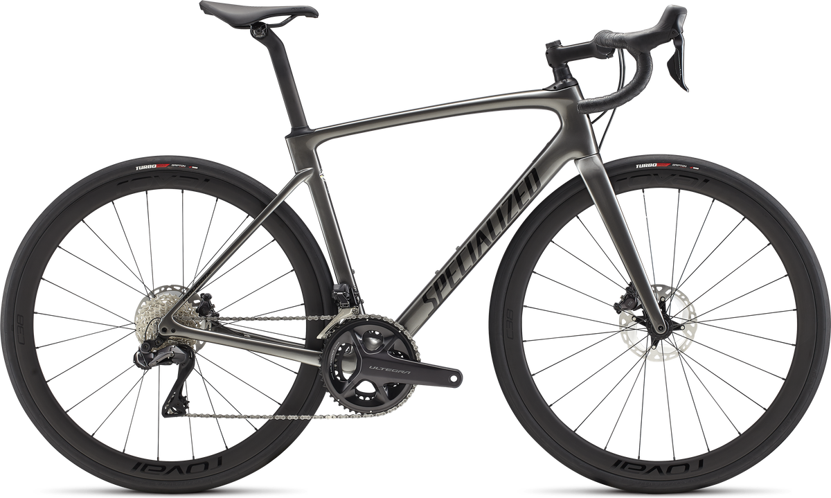 Vélo SPECIALIZED Roubaix Expert Smk/Tarblk/Sildst