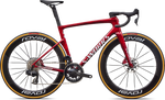 Vélo SPECIALIZED Tarmac SL9 S-Works LTD Made IN Racing Redtnt/Blktnt/Metwhtsil