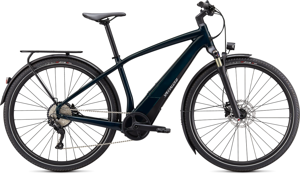 Vélo SPECIALIZED Vado 4.0 NB Fstgrn/Blk/Lqdsil