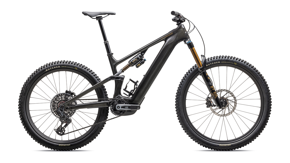 Vélo Specialized Levo Pro Carbon G4 Nb Gloss Metallic Obsidian/Burnt Gold Metallic