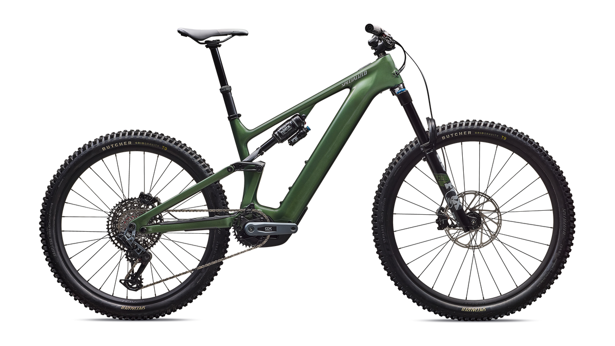 Vélo Specialized Levo Expert Carbon G4 Nb Gloss Cypress Metallic/Silver Dust