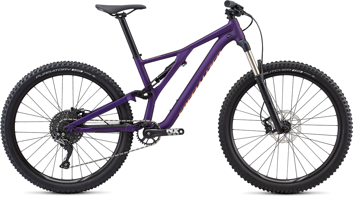 Vélo SPECIALIZED SJ FSR ST Femme 27.5 Plmprp/Acdlava