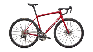 Vélo Specialized Aethos Sw Axs Sandstone Metallic Base/Red Tint
