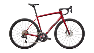 Vélo Specialized Aethos Pro Di2 Gloss Red Sky/Chrome