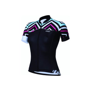 Maillot femme à manches courtes Omnium, noir Design BBB