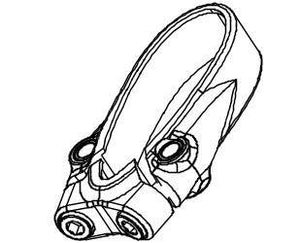 Collier de selle SPECIALIZED MY16 ALLEZ SPRINT, OVAL 2-PIECE SEATPOST CLAMP, BOLT-ON COLLAR