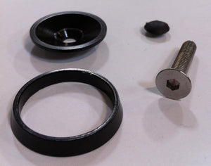 Jeu de direction SPECIALIZED CONCAVE 1-1/8" TOP CAP W/ STEEL BOLT & ANGLED TOP SPACER