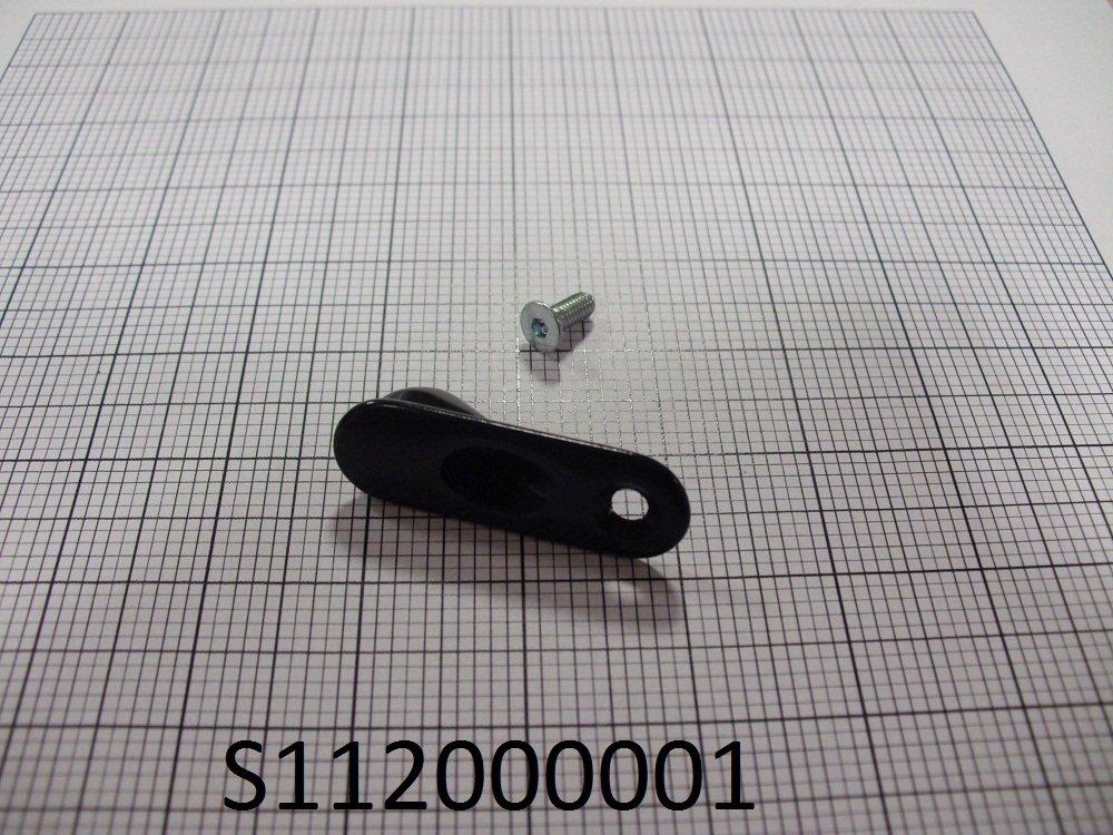 Guide-câble SPECIALIZED HOOD SCOOP, TOPTUBE EXIT PORT, CABLE STOP FOR 5MM BRAKE HOUSING, W/ BOLT