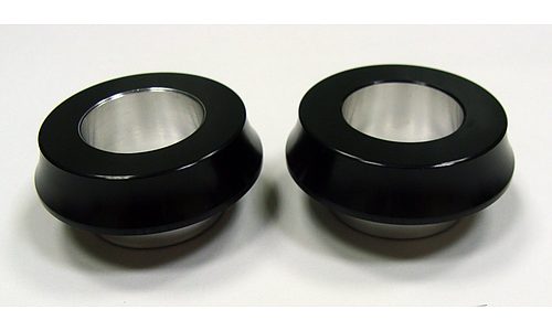 Boîtier de pédalier SPECIALIZED OSBB/BB30 PRESS FIT ADAPTER FOR SHIMANO 24MM SPINDLE CRANKS, L+R SET, ALLOY (2 PCS)