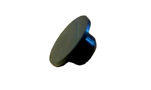 Guide-câble SPECIALIZED PLUG, FRONT DERAILLEUR EXIT PORT, ROUND SOLID RUBBER PLUG - FLAT TOP, 12.4MM TOP X 6.2MM BASE (R-18)