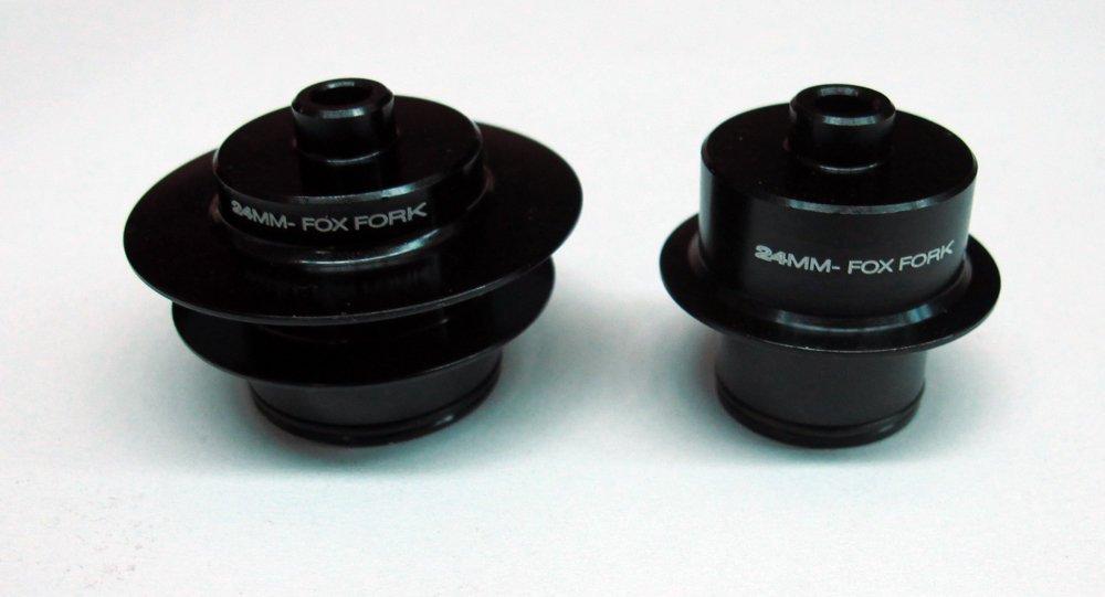 Embout SPECIALIZED MY11-13 ROVAL FRONT 24MM QR END CAP SET (L/R) CONTROL TRAIL 29 SL / CONTROL TRAIL 29 / TRAVERSE 26&29 (LFM07)