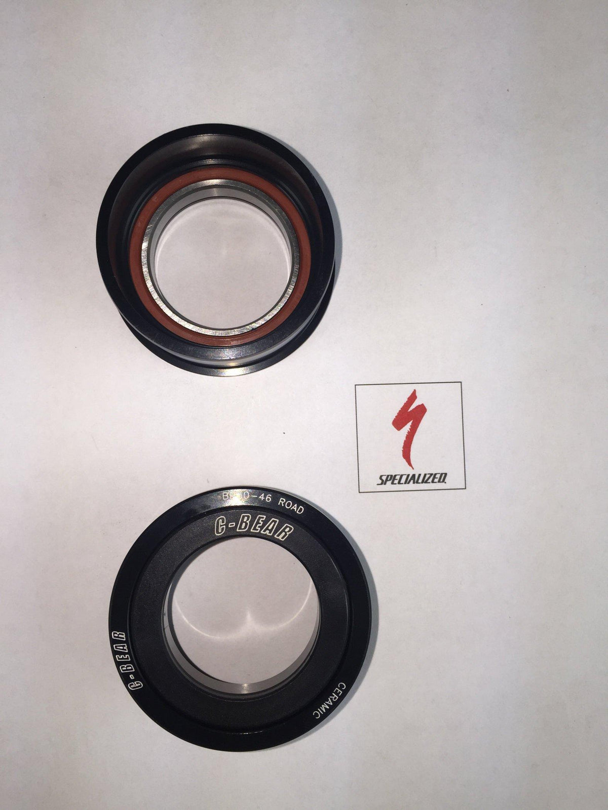 Boîtier de pédalier SPECIALIZED C-BEAR ROAD BB30 BB BEARINGS & CUPS FOR CARBON FRAMES SBC CRANK (BB30-46 ROAD)