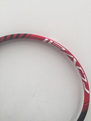 Jante SPECIALIZED MY13 ROVAL CONTROL SL FRONT CARBON RIM, 24 HOLE, 19MM INNER WIDTH, SATIN CARBON / SATIN RED
