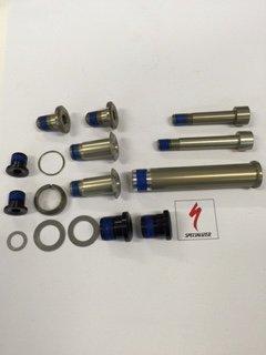 Kit de visserie de pivot SPECIALIZED KIT, MY16-18 CAMBER FSR, SUSPENSION PIVOT BOLT KIT