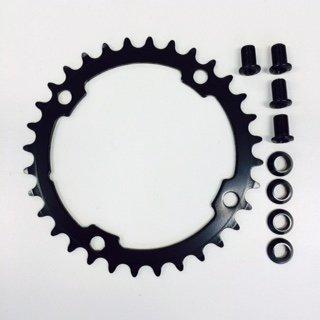 Plateau SPECIALIZED FSA GOSSAMER PRO, 32T, 10/11-SPD, 4-BOLT 110BCD, 2X INNER RING, ALLOY, W/ WASHERS & BOLTS (WB395A01ZYED00)