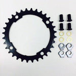 Plateau SPECIALIZED FSA VERO, 32T, 9-SPD, 4-BOLT 110BCD, 2X INNER RING, ALLOY, W/ WASHERS & BOLTS (WB396C01ZYED00)