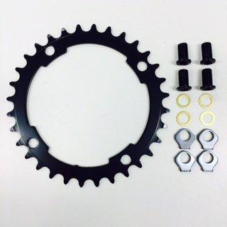 Plateau SPECIALIZED FSA VERO, 32T, 9-SPD, 4-BOLT 110BCD, 2X INNER RING, ALLOY, W/ WASHERS & BOLTS (WB396C01ZYED00)