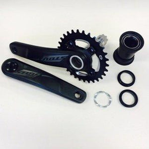 Manivelle SPECIALIZED STOUT, 175MM, CRANKSET, ALLOY, PF30 / 30MM ALY SPINDLE, 76BCD, 30T RING, 1X10-SPD, W/ BB