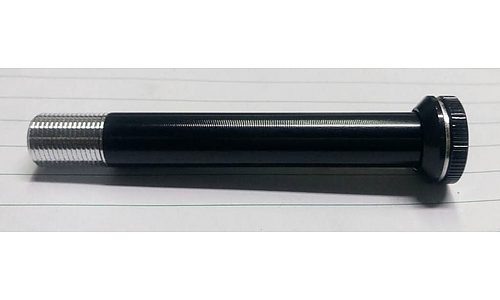 Vis SPECIALIZED LEVO/KENEVO FSR (GEN.1), M1 BATTERY MOUNTING THRU-AXLE, 6MM HEX HEAD, M12X1.0PX86MM, ALLOY, BLACK