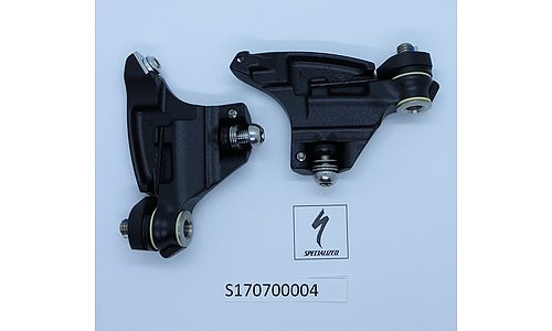 Frein SPECIALIZED MY16-17 VENGE VIAS, REAR RIM BRAKE CALIPER SET, W/O PAD HOLDERS